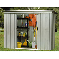 YARDMASTER Double Sliding Door Pent Shed