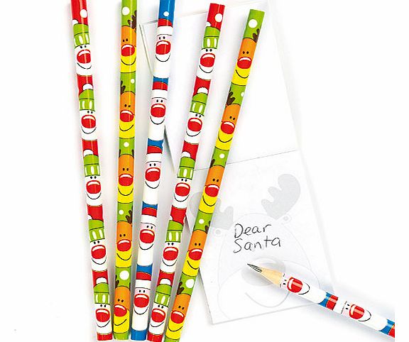 Festive Friends Pencils - Pack of 6