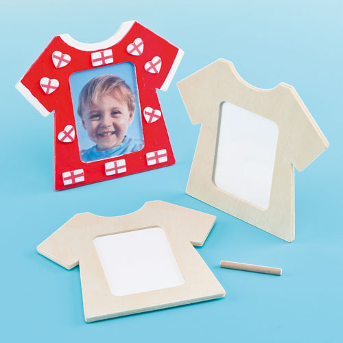 T-Shirt Wooden Photo Frames - Pack of 3