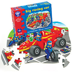 Big Racing Car Puzzle