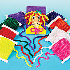 Fluffy Chenille Strands