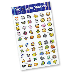 Funky Friends Bubble Stickers