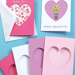 Heart Aperture Card Blanks