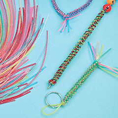 Scoubidou Glitter Strings