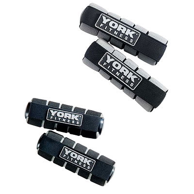 York Mini Hand Weights (Weights 2 x 1kg (Black))