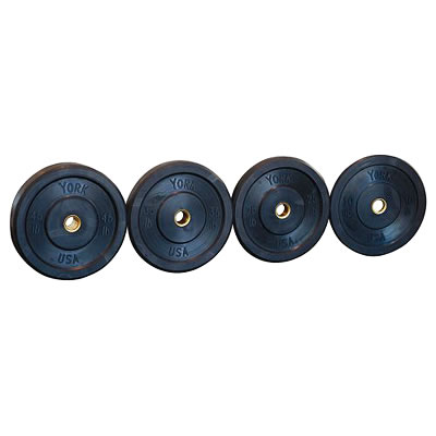 Solid Rubber Training Bumper Plates (28053 - 1 x 25kg Disc)