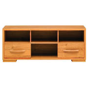 TV Media Unit, Oak Finish