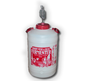 WIDE NECK WINE FERMENTER 25 LITRE