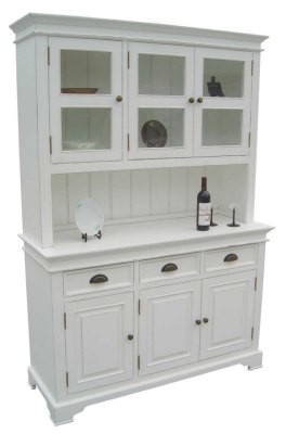 Kristina White Painted 3 Drawer and 3 Door