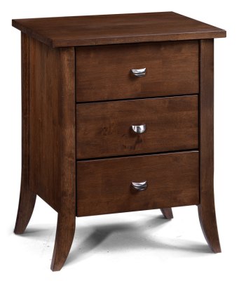 Santiago 3 Drawer Bedside Chest