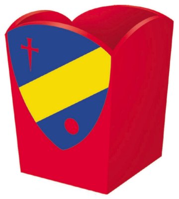 Shield Wastepaper Bin