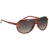 The Designer Aviator Sunglasses (Clear Red)