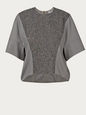 YVES SAINT LAURENT TOPS GREY 36 FR YV-U-207153