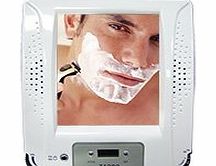  Z Fogless Water Resistant Stereo FM/AM Shower Radio Fog Free Mirror (Model:ZRA01)