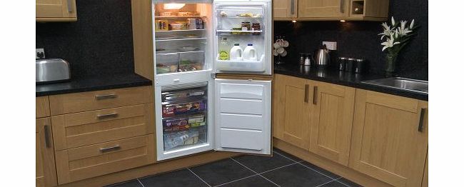 ZBB26650SA Integrated Frost-Free Fridge Freezer in White