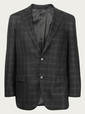 zegna jackets charcoal