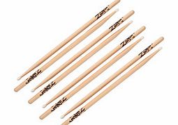 Super 7A Nylon Tip Drumsticks 4 Pack