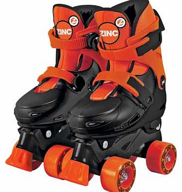 Adjustable Quad Skates - Black