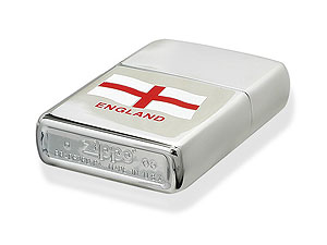 George Cross Polished Chrome Lighter 012631