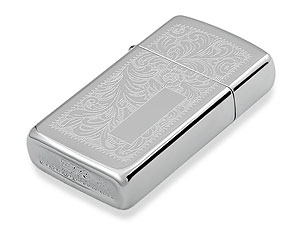 Polished Chrome Slim Lighter 012647