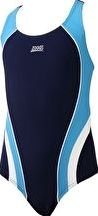 Zoggs, 1294[^]241215 Girls Katherine Actionback - Navy and Blue
