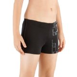 Speedo Endurance Plus New Assertive Aquashort Boys Swimming Trunks (Black 28`)