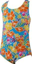 Zoggs, 1294[^]240820 Tots Girls Seaside Panel Actionback - Multi