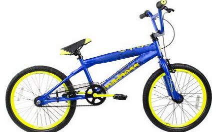 Zombie Kids Madness BMX - (Blue/Yellow, 11 Inch, 20 Inch)