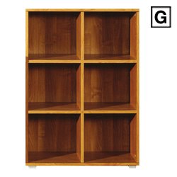 zoom Office Furniture Large Bookcase - Alder