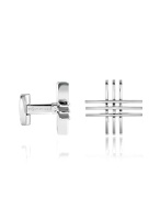 Zoppini Dare To Love - Stainless Steel Cross Cufflinks