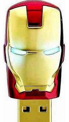 8GB IRON MAN USB KEYRING- Memory stick/drive for XP/Vista/Windows 7/Mac